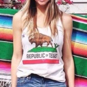 Tanked Republic Of Texas Worn Tank